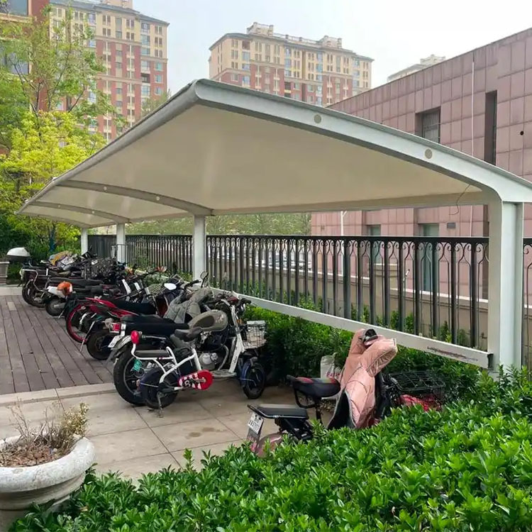 景宁膜结构电动车棚