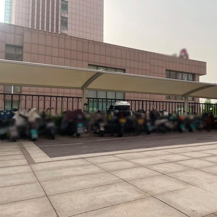 景宁膜结构电动车棚